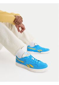 Reebok Sneakersy EO-CLUB C GROUNDS 70 100245025 Niebieski. Kolor: niebieski. Materiał: skóra, zamsz. Model: Reebok Club #4
