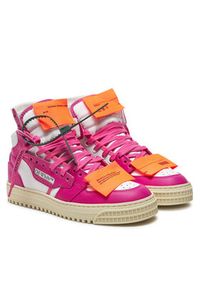 OFF-WHITE - Off-White Sneakersy OWIA112S23LEA0010132 Różowy. Kolor: różowy. Materiał: materiał #4