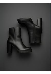 Clara Barson Botki CEO-MAGGI WS5881-03 Czarny. Kolor: czarny. Materiał: materiał #6