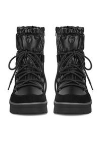 Remonte Śniegowce D2B70-02 Czarny. Kolor: czarny. Materiał: skóra, zamsz #7