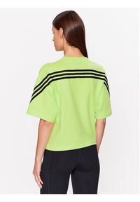 Adidas - adidas T-Shirt Future Icons 3-Stripes T-Shirt IL3062 Zielony Loose Fit. Kolor: zielony. Materiał: bawełna