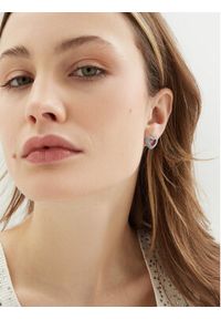 Guess Kolczyki JUBE05 028JW Srebrny. Materiał: metalowe. Kolor: srebrny #6