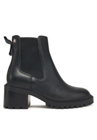 TOMMY HILFIGER - Botki Tommy Hilfiger. Kolor: czarny