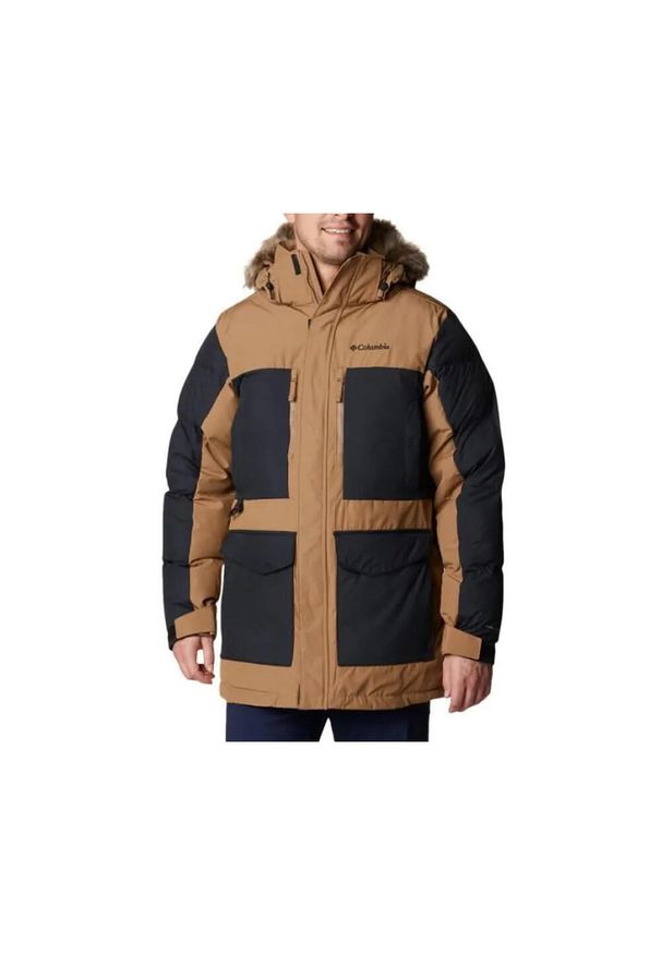 columbia - Columbia Kurtka Marquam Peak Fusion 1957493257. Typ kołnierza: kaptur. Kolor: czarny, pomarańczowy, brązowy, wielokolorowy. Sport: turystyka piesza