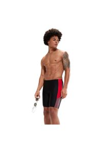 Jammery kąpielowe męskie Speedo Dive. Kolor: czerwony, wielokolorowy, czarny. Materiał: poliester