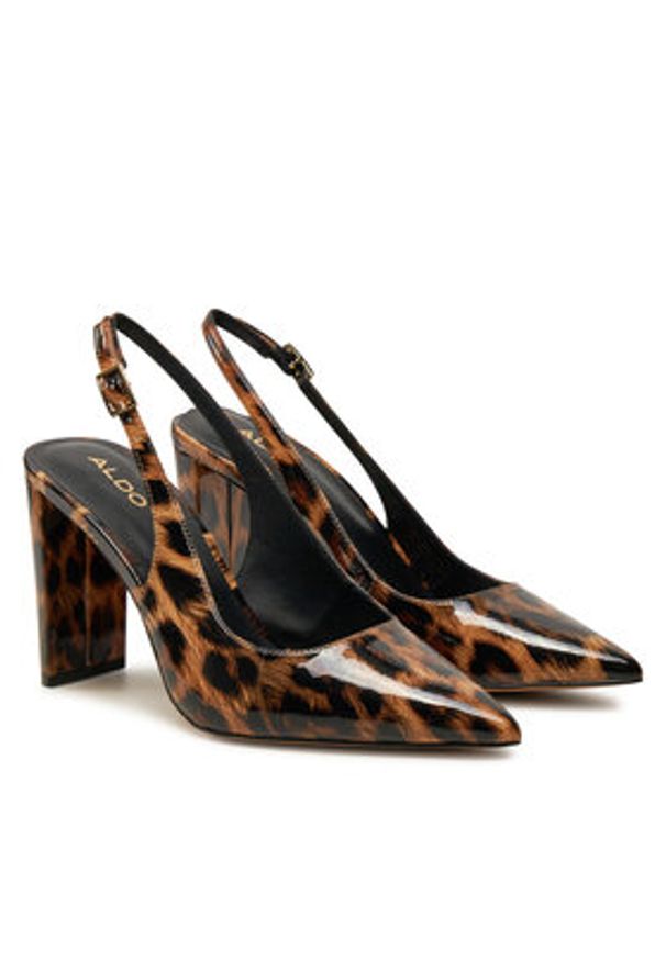 Aldo Czółenka Meesha 13832298 Brązowy. Kolor: brązowy. Materiał: skóra