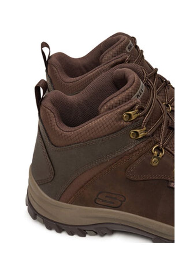 skechers - Skechers Trekkingi Relment 205240 COC Brązowy. Kolor: brązowy. Materiał: nubuk, skóra. Sport: turystyka piesza