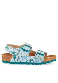 Birkenstock Sandały Milano 1024338 Niebieski. Kolor: niebieski