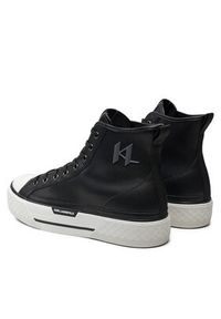 Karl Lagerfeld - KARL LAGERFELD Trampki KL50450 Czarny. Kolor: czarny. Materiał: skóra #4