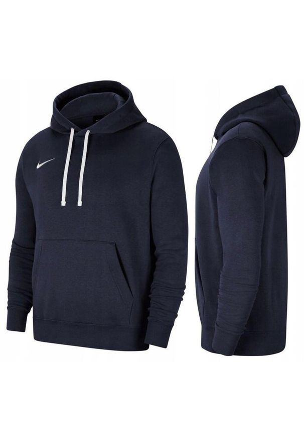 Bluza sportowa męska Nike Park 20 Fleece z kapturem. Typ kołnierza: kaptur. Kolor: wielokolorowy, niebieski. Materiał: bawełna. Sport: piłka nożna