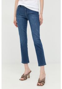 Liu Jo jeansy damskie medium waist. Kolor: niebieski #3