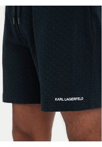 Karl Lagerfeld - KARL LAGERFELD Szorty kąpielowe B2M46064 Granatowy Regular Fit. Kolor: niebieski. Materiał: bawełna #2