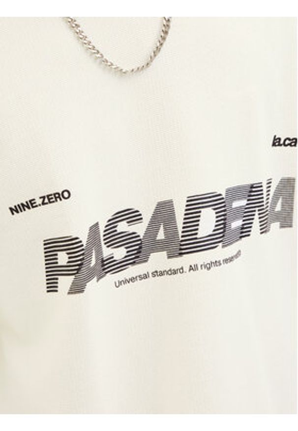 Jack & Jones - Jack&Jones Bluza Horizon 12278566 Biały Oversize. Kolor: biały. Materiał: bawełna