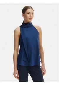 Rinascimento Bluzka CFC0127770003 Niebieski Regular Fit. Kolor: niebieski. Materiał: syntetyk #1