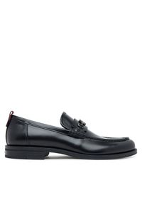 Hugo - HUGO Półbuty Varian 50548574 Czarny. Kolor: czarny. Materiał: skóra