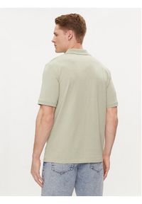 Jack & Jones - Jack&Jones Polo Forest 12248621 Zielony Standard Fit. Typ kołnierza: polo. Kolor: zielony. Materiał: bawełna, syntetyk #4