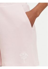 JOOP! Szorty sportowe 10224410 Różowy Regular Fit. Kolor: różowy. Materiał: bawełna #4