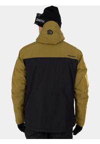 FUNDANGO - Anorak Męski Fundango Hydra ECO. Kolor: czarny, zielony, wielokolorowy. Materiał: materiał. Sezon: zima. Sport: turystyka piesza