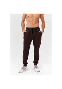 ROUGH RADICAL - Męskie spodnie dresowe sportowe Rough Radical Cotton Active Joggers. Kolor: brązowy. Materiał: dresówka