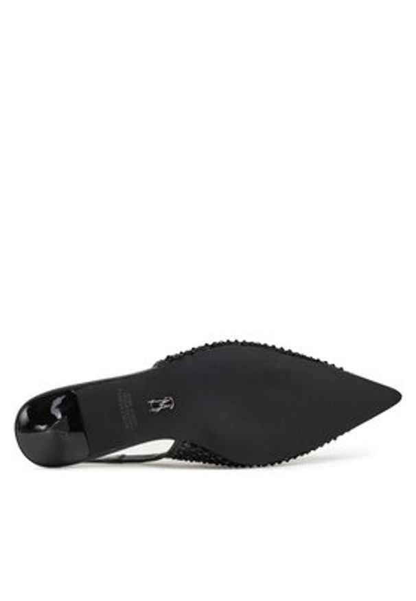 Steve Madden Sandały Vixyn SM11003536 Czarny. Kolor: czarny. Materiał: materiał