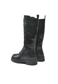 DeeZee Kozaki CS1235-02 Czarny. Kolor: czarny. Materiał: skóra #4