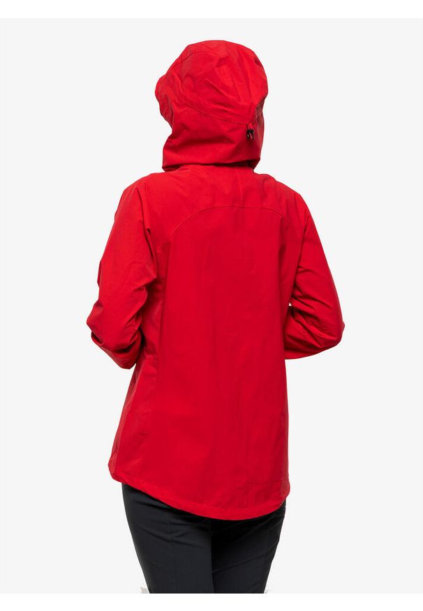 MOUNTAIN EQUIPMENT - Kurtka softshell damska Mountain Equipment Squall Hooded Jacket. Kolor: czerwony. Materiał: softshell. Sport: turystyka piesza