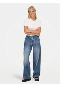 only - ONLY Jeansy Pennie 15359088 Niebieski Wide Leg. Kolor: niebieski