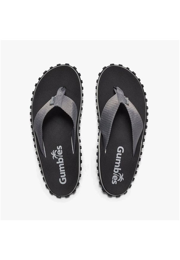 Gumbies - Japonki GUMBIES DUCKBILL FLIP FLOPS. Kolor: czarny. Styl: sportowy
