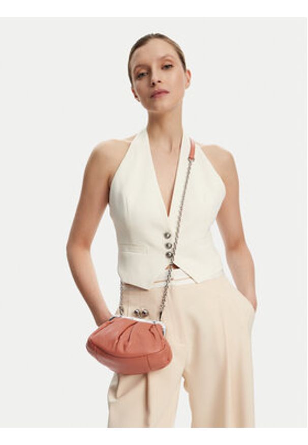 Weekend Max Mara Torebka Prati 2515511034600 Różowy. Kolor: różowy. Materiał: skórzane