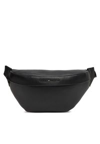 TOMMY HILFIGER - Tommy Hilfiger Saszetka nerka Th Corp Bumbag AM0AM13226 Czarny. Kolor: czarny. Materiał: skóra