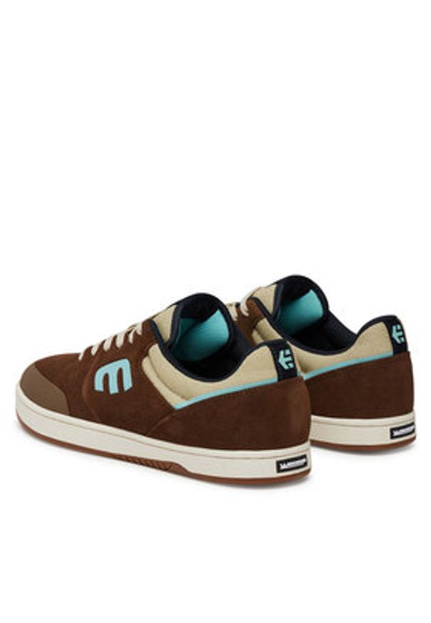 Etnies Sneakersy Marana 4101000403 Brązowy. Kolor: brązowy. Materiał: skóra