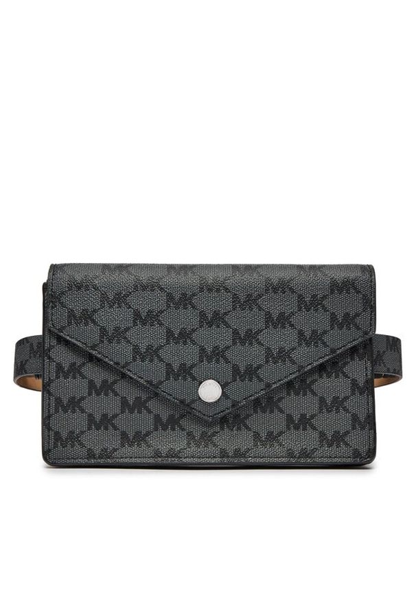 MICHAEL Michael Kors Saszetka nerka 29556138C Czarny. Kolor: czarny. Materiał: skóra