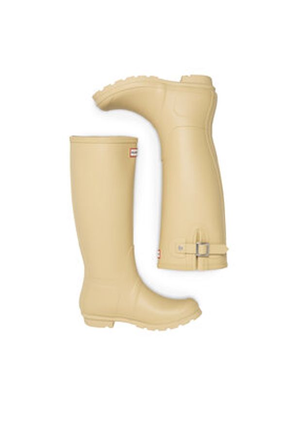 Hunter Kalosze HFW-005 Écru. Materiał: kauczuk