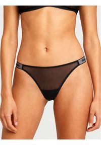 Hugo - HUGO Komplet stringów 50550125 Czarny. Kolor: czarny. Materiał: syntetyk #1