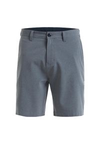 Quiksilver - Spodenki kąpielowe typu amphibian dla Mężczyzn UNION HEATHER AMPH 19" Czarny. Kolor: czarny. Materiał: elastan, poliester, materiał. Styl: sportowy