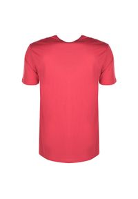 Champion T-Shirt | 212687 | Mężczyzna | Czerwony. Okazja: na co dzień. Kolor: czerwony. Materiał: bawełna. Wzór: nadruk. Styl: casual