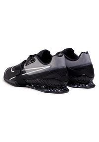 Nike Buty Romaleos 4 CD3463 010 Czarny. Kolor: czarny. Materiał: materiał