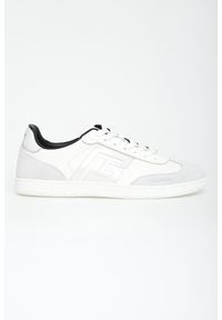 Balmain - Sneakersy męskie skórzane BALMAIN. Materiał: skóra