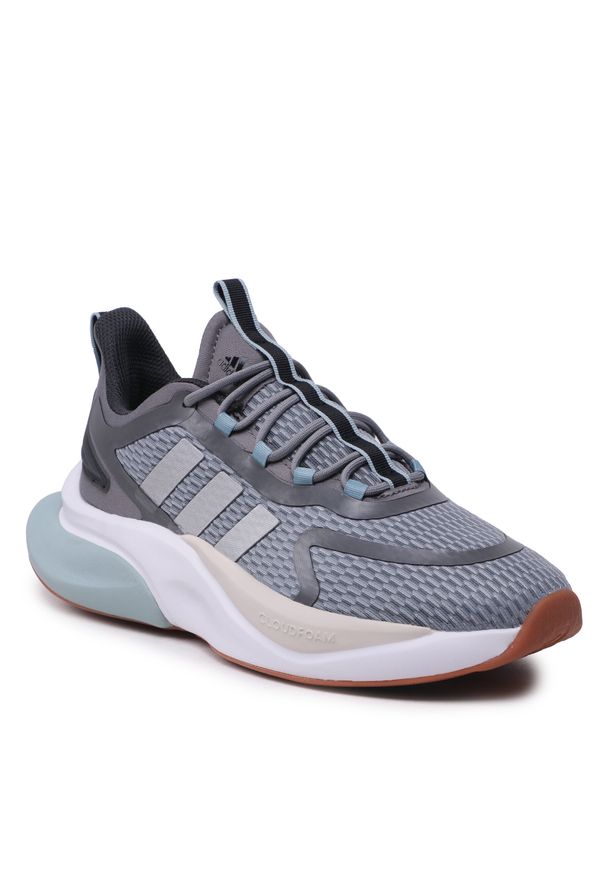 Adidas - Buty adidas Alphabounce+ Sustainable Bounce Lifestyle Running Shoes HP6620 Szary. Kolor: szary. Materiał: materiał. Model: Adidas Alphabounce. Sport: bieganie