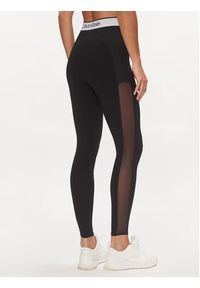 Calvin Klein Performance Legginsy 00GWS4L649 Czarny Slim Fit. Kolor: czarny. Materiał: syntetyk