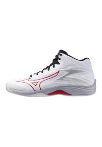 Buty halowe Mizuno Thunder Blade Z Mid. Kolor: wielokolorowy, czarny, biały. Sport: siatkówka