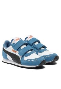 Puma Sneakersy Cabana Racer SL 20 V PS 383730 18 Niebieski. Kolor: niebieski. Materiał: skóra #5