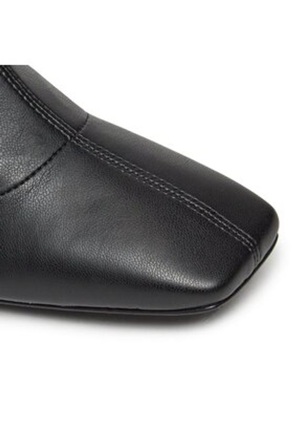 Pollini Kozaki SA26196C0HTT0000 Czarny. Kolor: czarny. Materiał: skóra