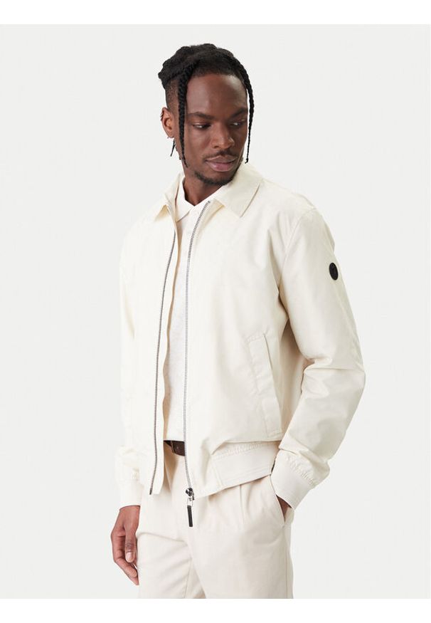 JOOP! Kurtka przejściowa 353Salvador 10017669 30101553 Écru Regular Fit. Materiał: syntetyk