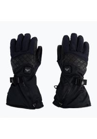 Roxy - Rękawice snowboardowe damskie ROXY Sierra Warmlink. Kolor: czarny. Sport: snowboard