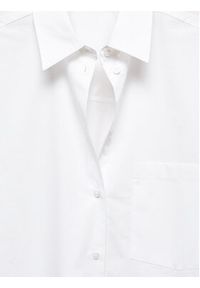 mango - Mango Koszula Juanes 67030437 Biały Regular Fit. Kolor: biały. Materiał: bawełna #10