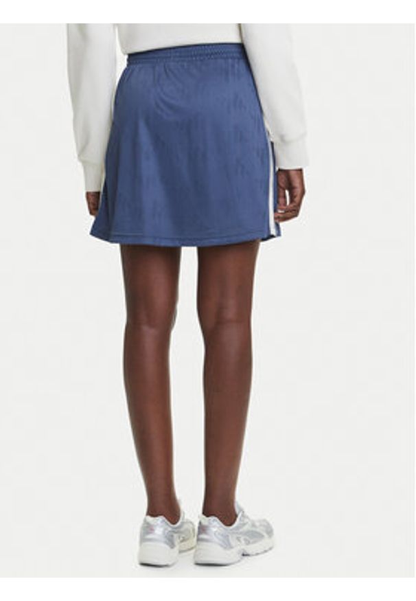 Adidas - adidas Spódnica dresowa Stadium 3-Stripes Tennis Inspired Jacquard JV5632 Niebieski Regular Fit. Kolor: niebieski. Materiał: syntetyk