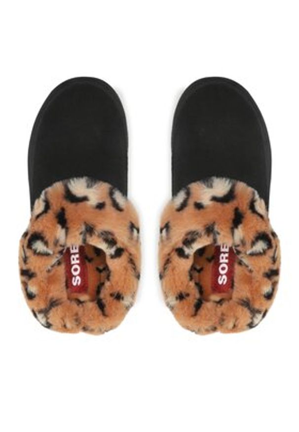sorel - Sorel Kapcie Sorel Go-Coffe Run NL4887 Czarny. Kolor: czarny. Materiał: skóra, zamsz