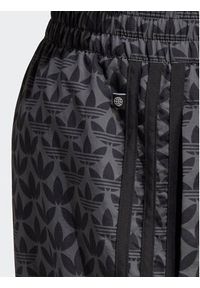 Adidas - adidas Szorty kąpielowe Originals Monogram Swim Shorts HT4417 Czarny Regular Fit. Kolor: czarny. Materiał: syntetyk