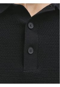 Jack & Jones Sweter George 12268281 Czarny Relaxed Fit. Kolor: czarny. Materiał: bawełna #4